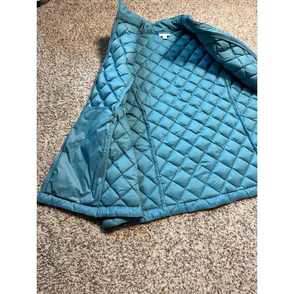 J. Jill Down, Quilted Vest, size women's 2X; Blue/Teal Color - Picture 6 of 9